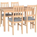 Zestaw stół MX 10 + krzesła BS 4